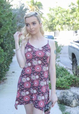 Lexi Lore flashes sexy panties before Kyle Mason date fuck