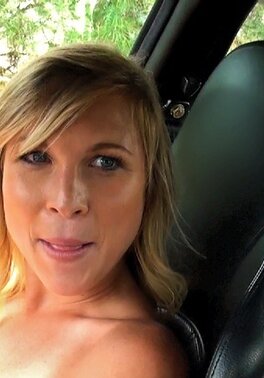 Girl with a very seductive face sucks dick in a public setting