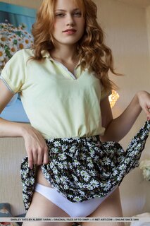 Perfect girl for all the fans of natural red hair, blue eyes and ...