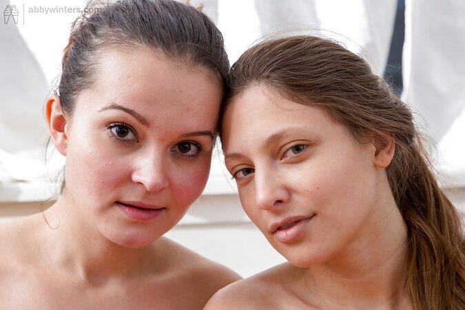Subordination waits for slutty girl in strong arms of lesbian partner
