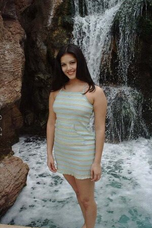 When Indian Sunny Leone was a teen she walked the streets in a very short dress