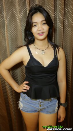 Adorable Thai chick is going to taste hard foreign dick