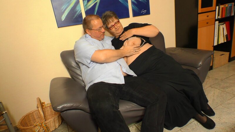 Big and beautiful old bitch is going to take his boner as well