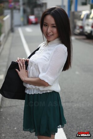 Her skirt probably rips or gets pulled down, it's so good