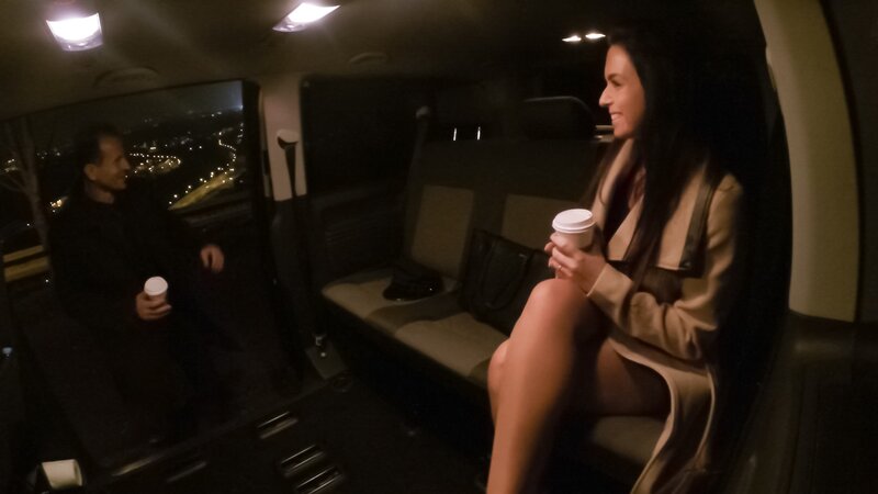 Nata Lee drilled hard on backseat by Czech driver