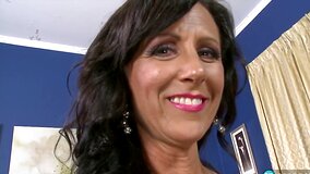 Summer Meadows gets so worked up sucking dick she masturbates