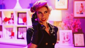 Good-looking noir babe gets fucked by a vintage stud