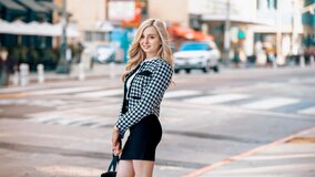 Tiny blonde lawyer sucks off and does anal with her old boss