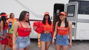 Hot babes are on a mission to fuck the sports fans