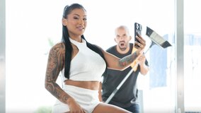 Mariana Martix has her tight hole swallowing a hard dick