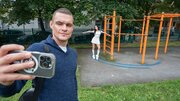 Debt collector lets a petite Belarusian 30 y/o pay what she owes