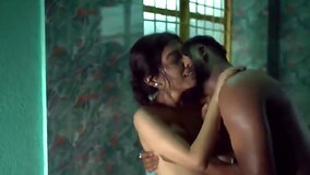Sweaty Indian stepsiblings screwing when old folks are out