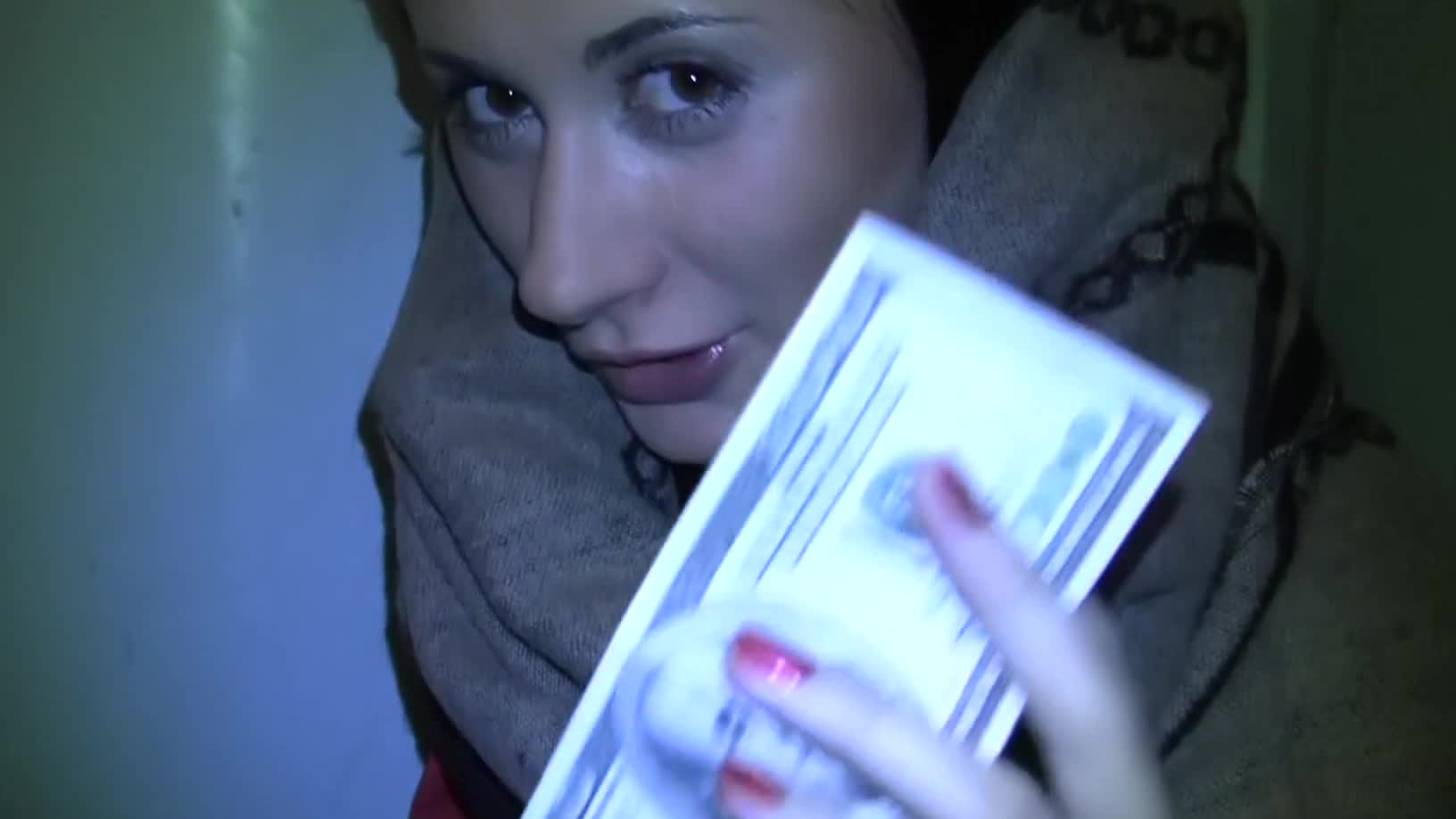 Young amateur sweetie sucks a dick and gets rammed for money