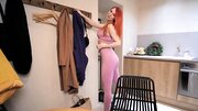 Russian video of woman who tears pants and gets bonked in fanny