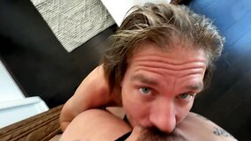 Man captures on camera kinky encounter with inked Latina nymph