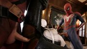 Spiderman parody featuring an ebony that enjoys threesomes