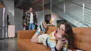 Creeper gets to fuck Leana Lovings after staring at her