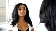 Ebony bimbo with a fat ass knows how to handle a BBC