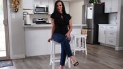 Tall MILF Aliyah Taylor taking on a bunch of big dicks