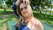 MILF with blue eyes and a stacked body is taking on a BBC