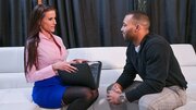 Big boobs lady is going to get fucked by a HUGE black dick
